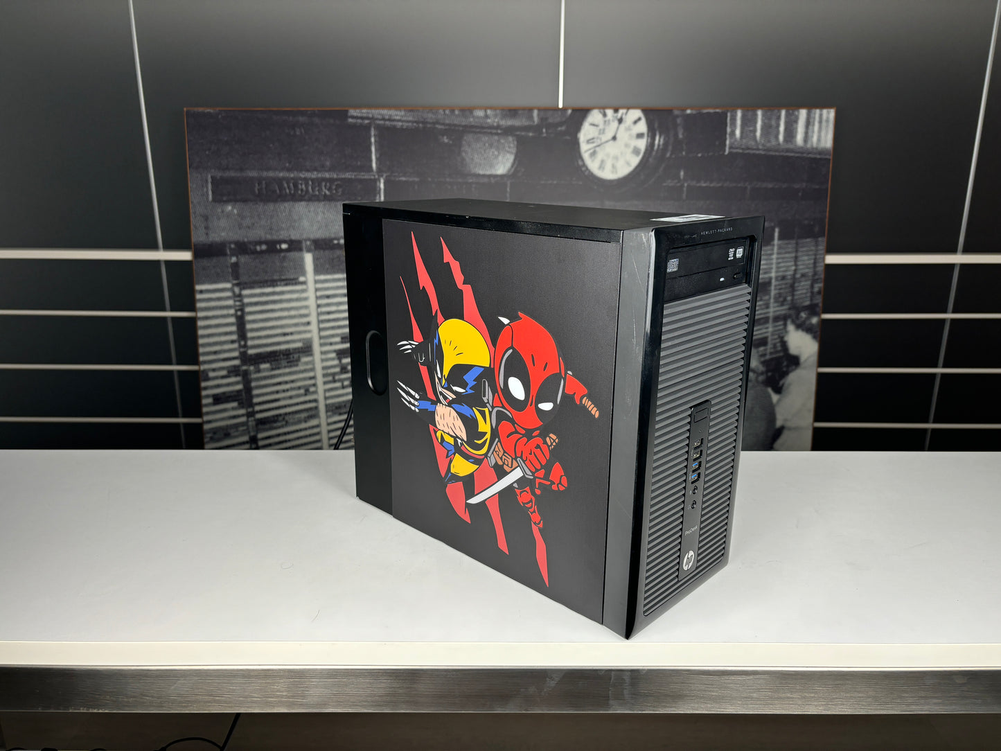 Deadpool and Wolverine Gaming PC (I5 4570T - RX580 4gb)